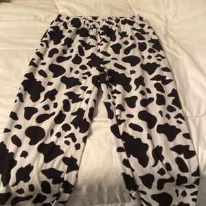 Soft Cow print pants.